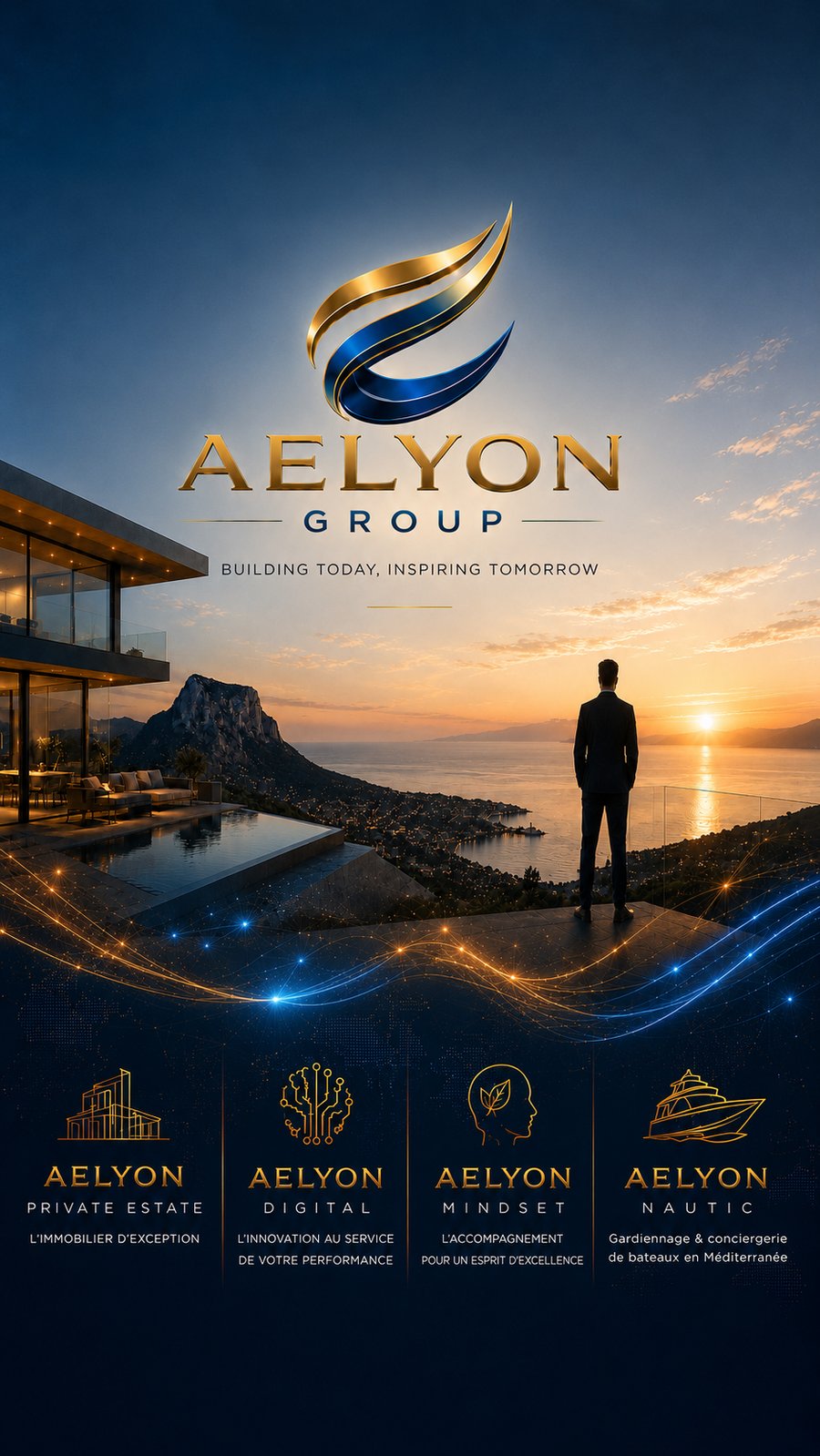 Aelyon Group — Private Estate, Digital, Mindset, Aelyon Nautic